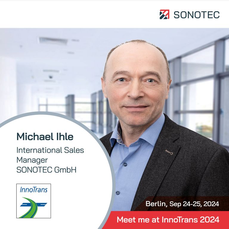 [Translate to USA:] Michael Ihle at InnoTrans 2024